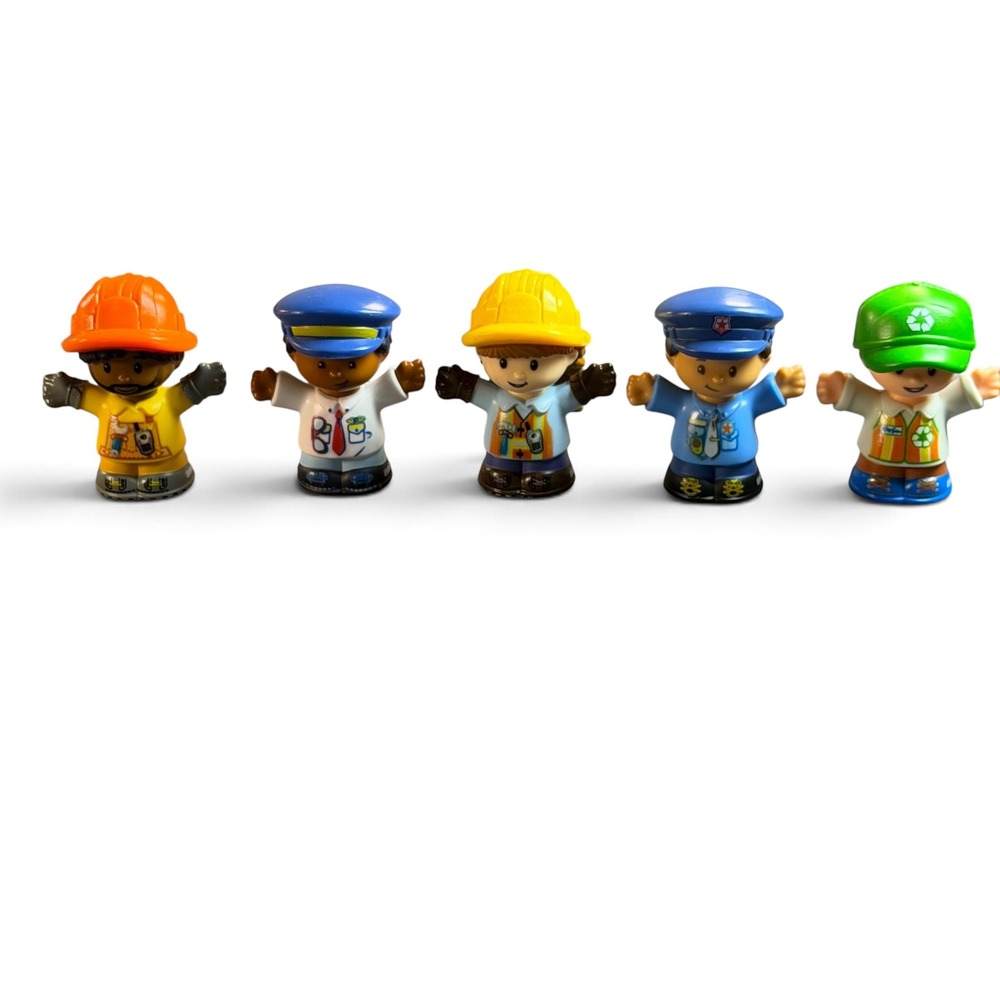 Fisher Price Little People Community Helpers 5 Figure Set GWD30 2021 Mattel